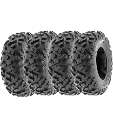 Amazon.com: SunF Front 145/70-6 Rear 16x8-7 Tubeless 6 Ply - A051
